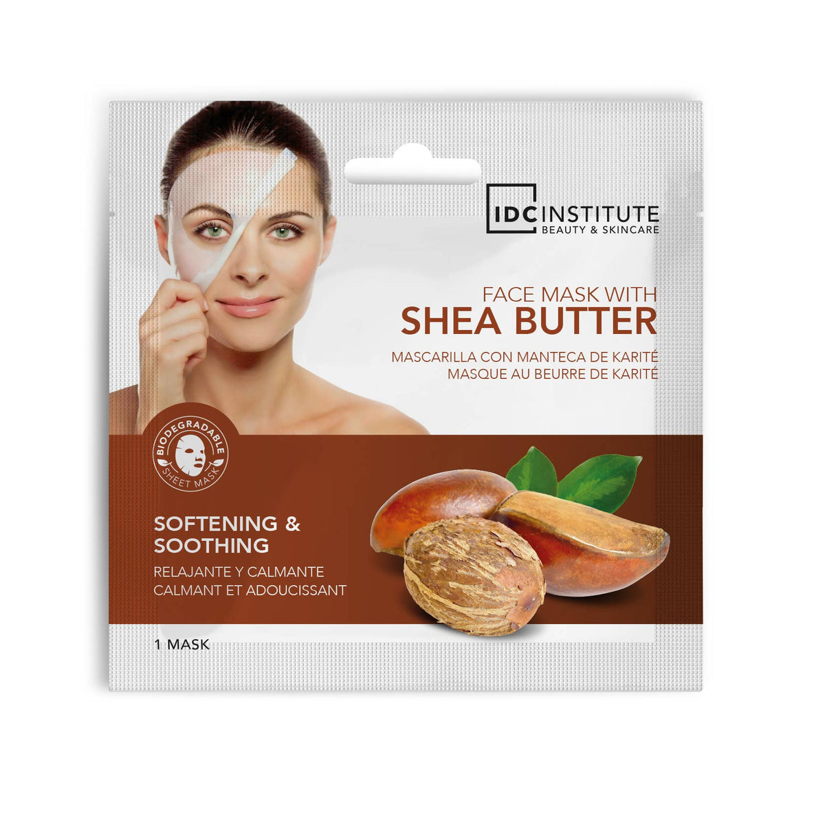 IDC Institute masque visage au beurre de karité 22 g