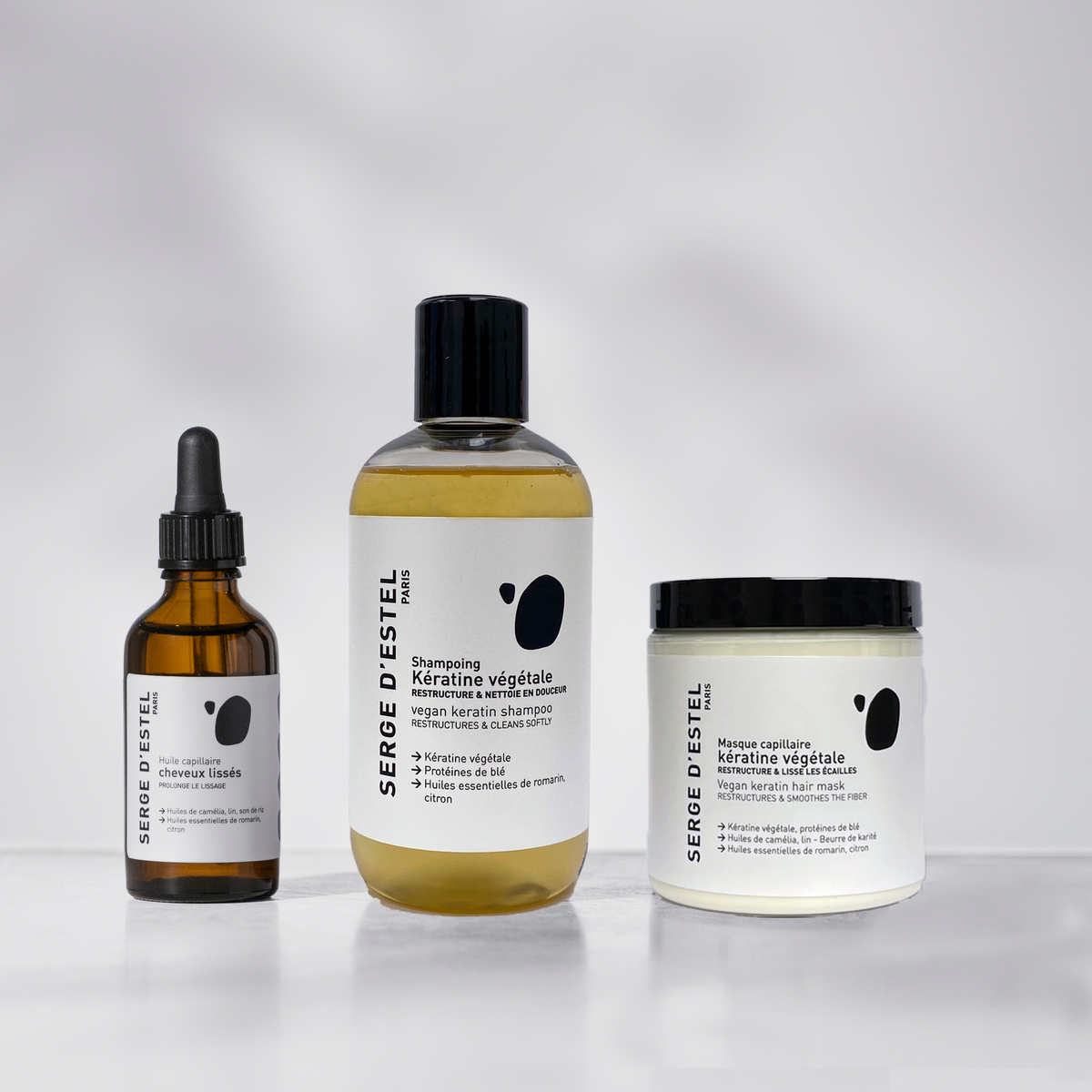 Shampoing Kératine Végétale 250 ml -100 %Vegan