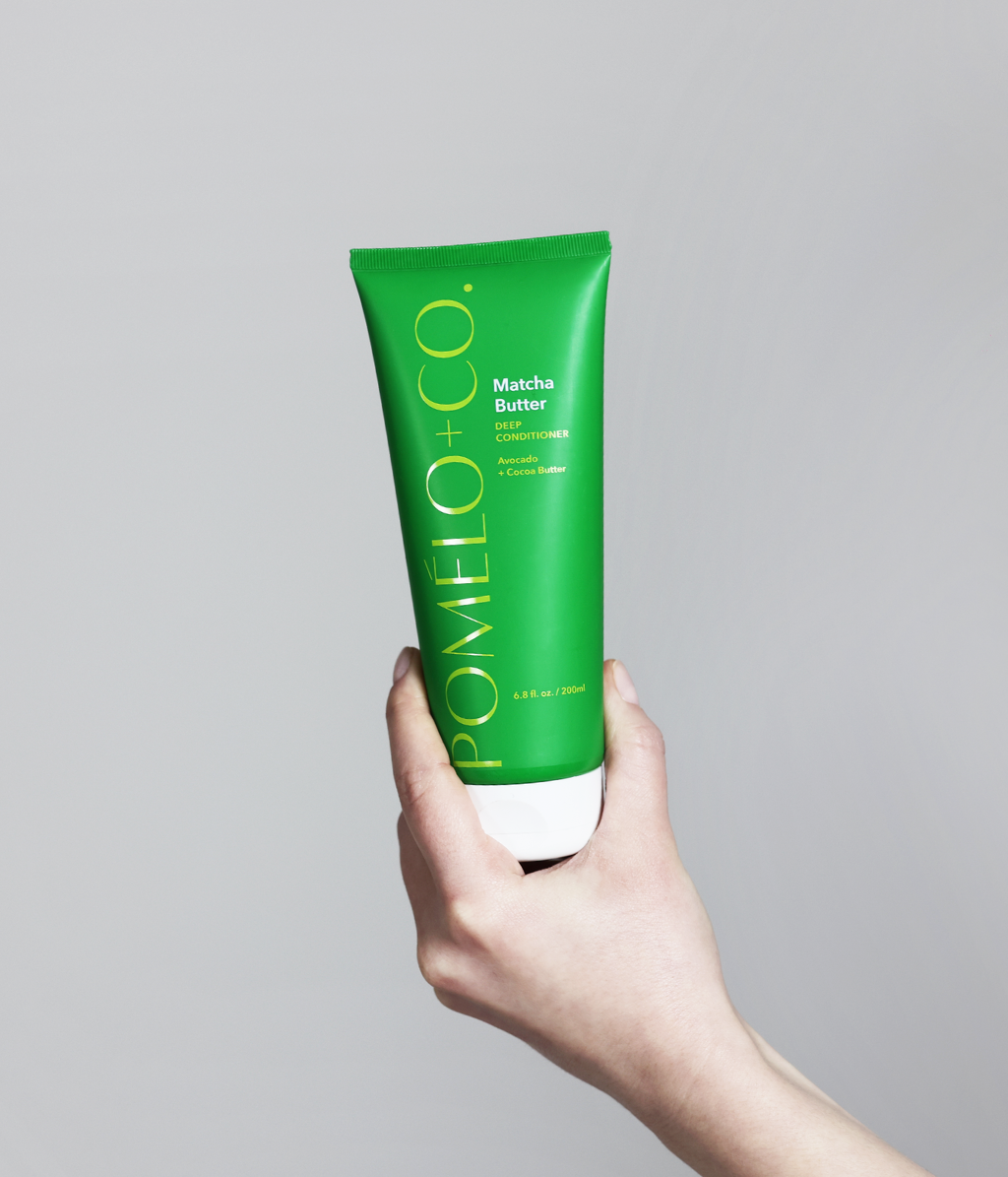 Après-shampoing volumisant au beurre de matcha