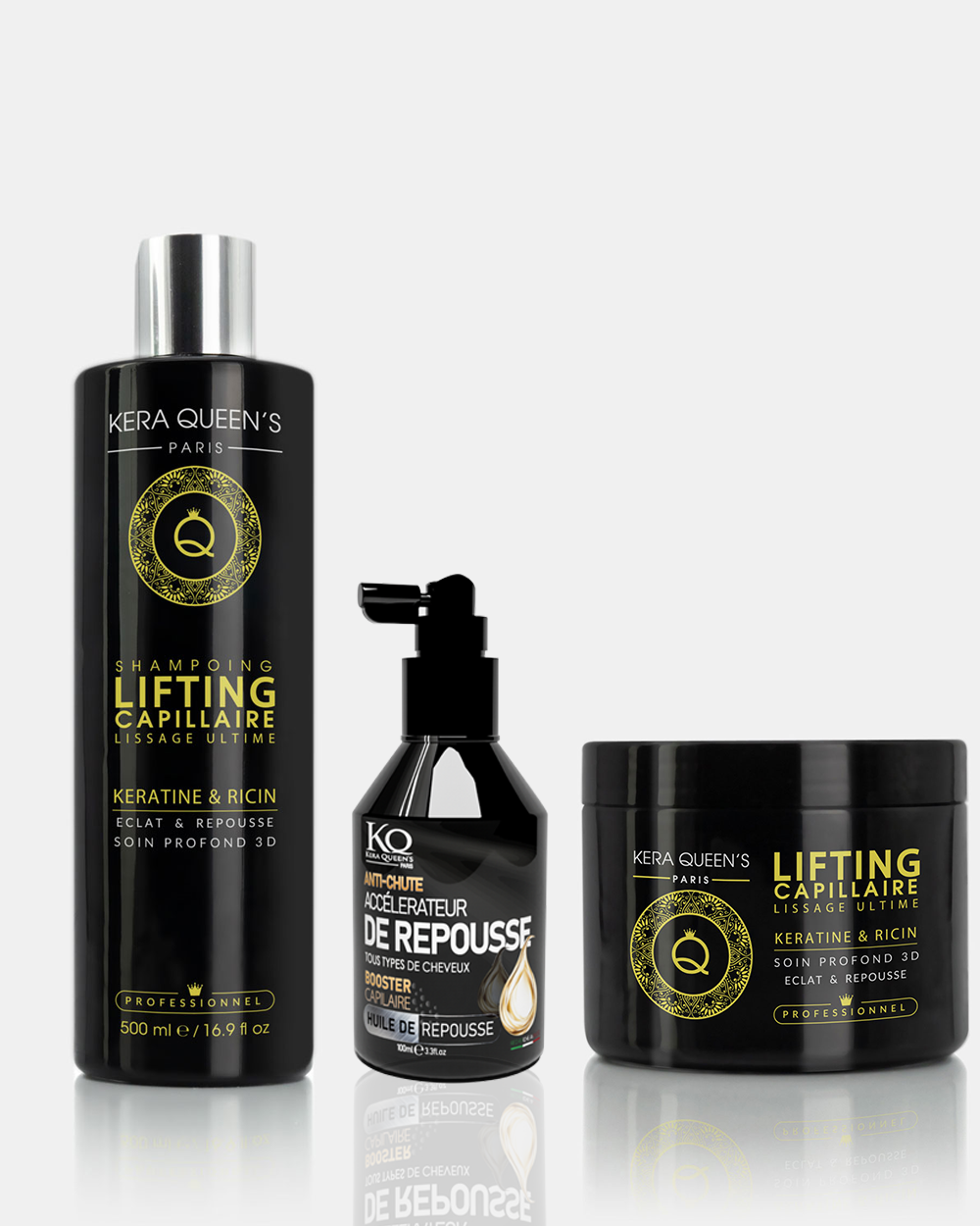 Gamme Lifting Keratine et Ricin + Booster capillaire
