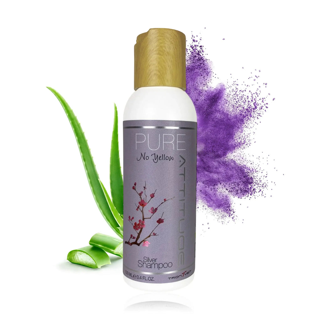 Shampoing PURE No Yellow ATTITUDE - Shampooing cheveux 100% vegan