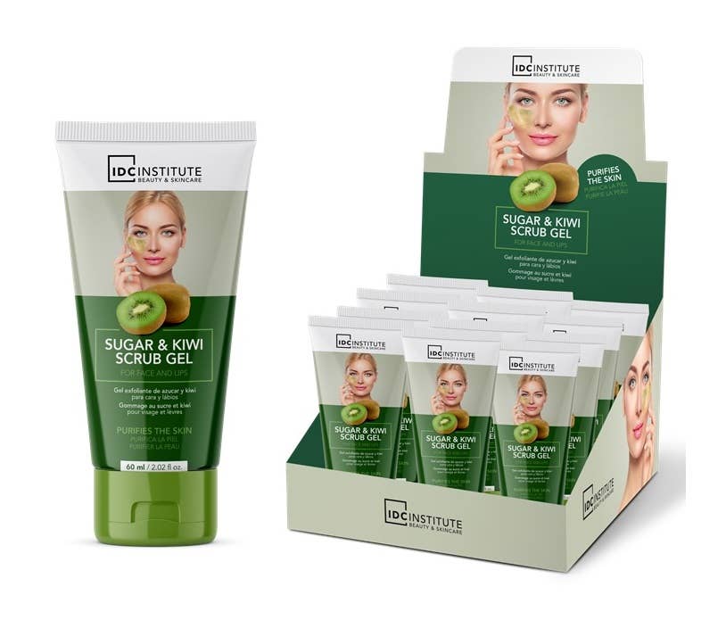 Gel exfoliant au sucre et au kiwi Idc Institute 60 ml