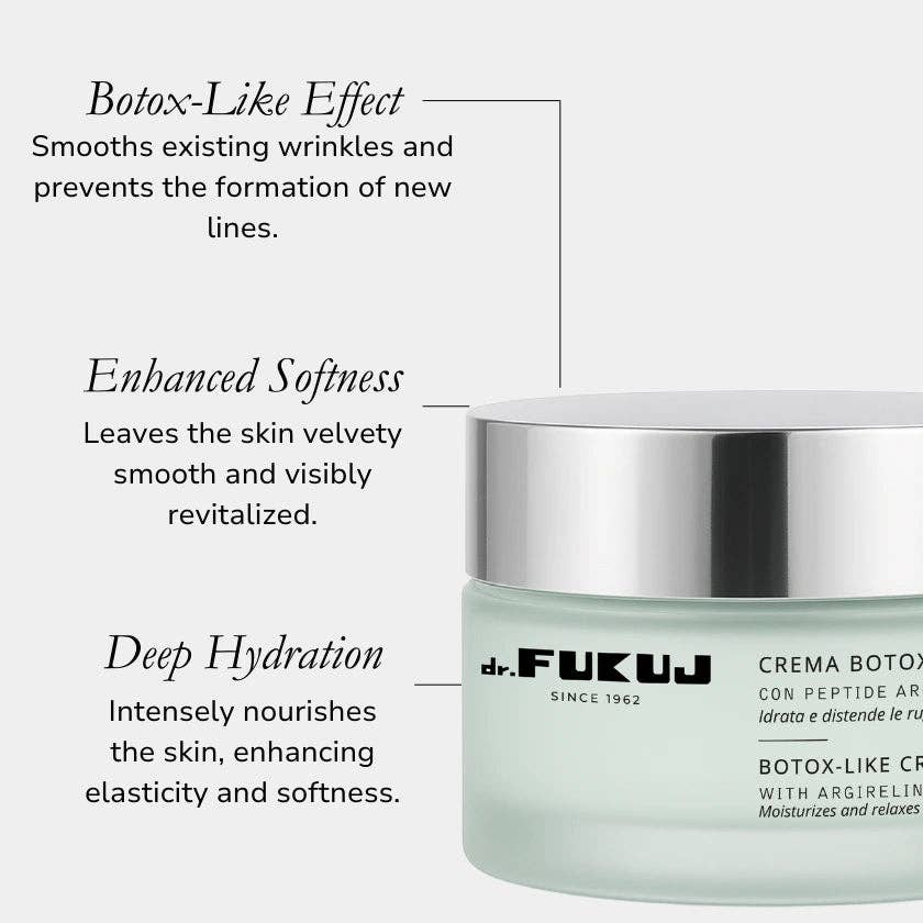 Crème avec Peptide Argireline®