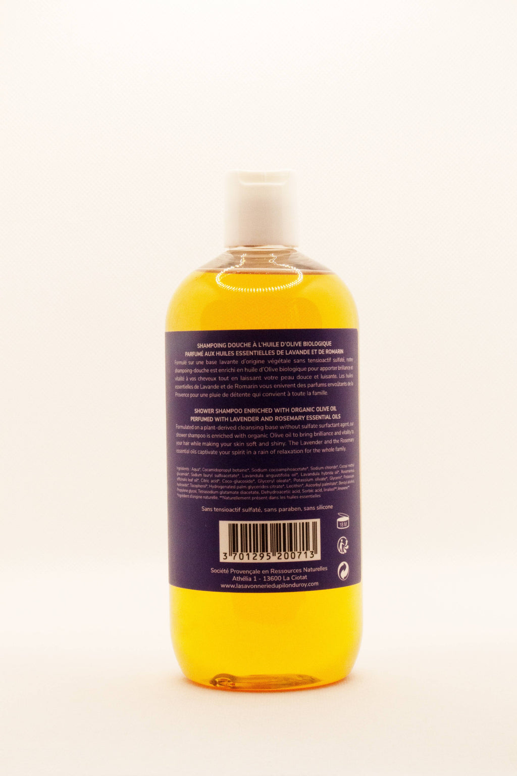 Shampooing et gel douche lavande 2-en-1 500 ml
