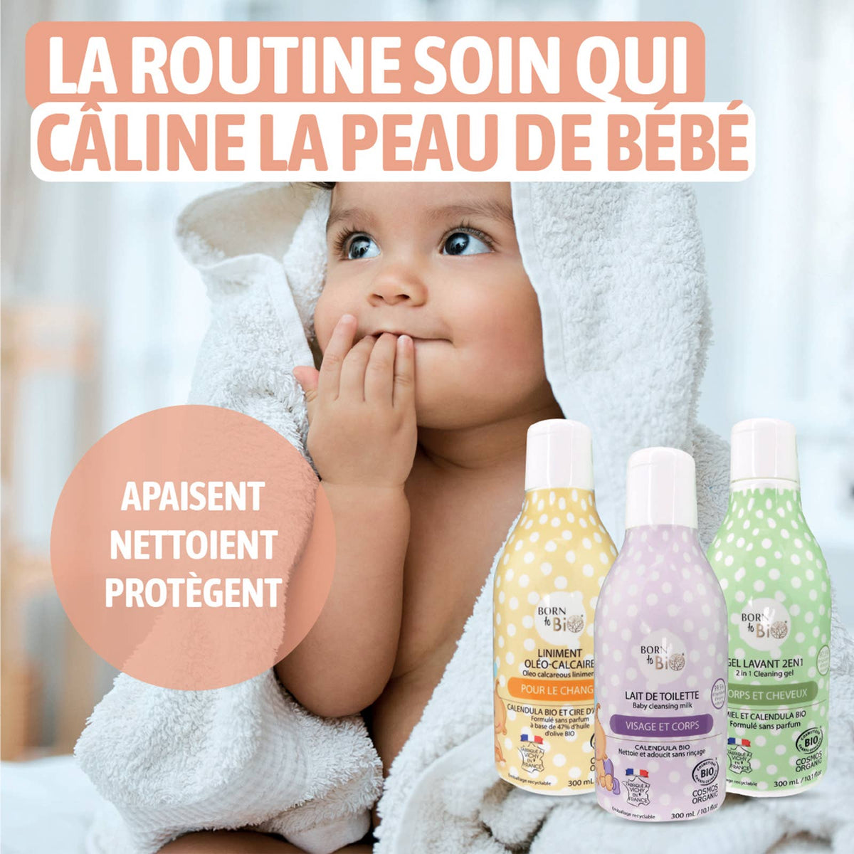 LINIMENT OLEO-CALCAIRE -  300 ML - POUR LE CHANGE