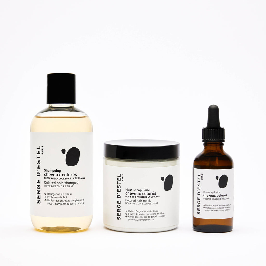 Masque cheveux colorés 250g  98,90% Natural Origin - Vegan