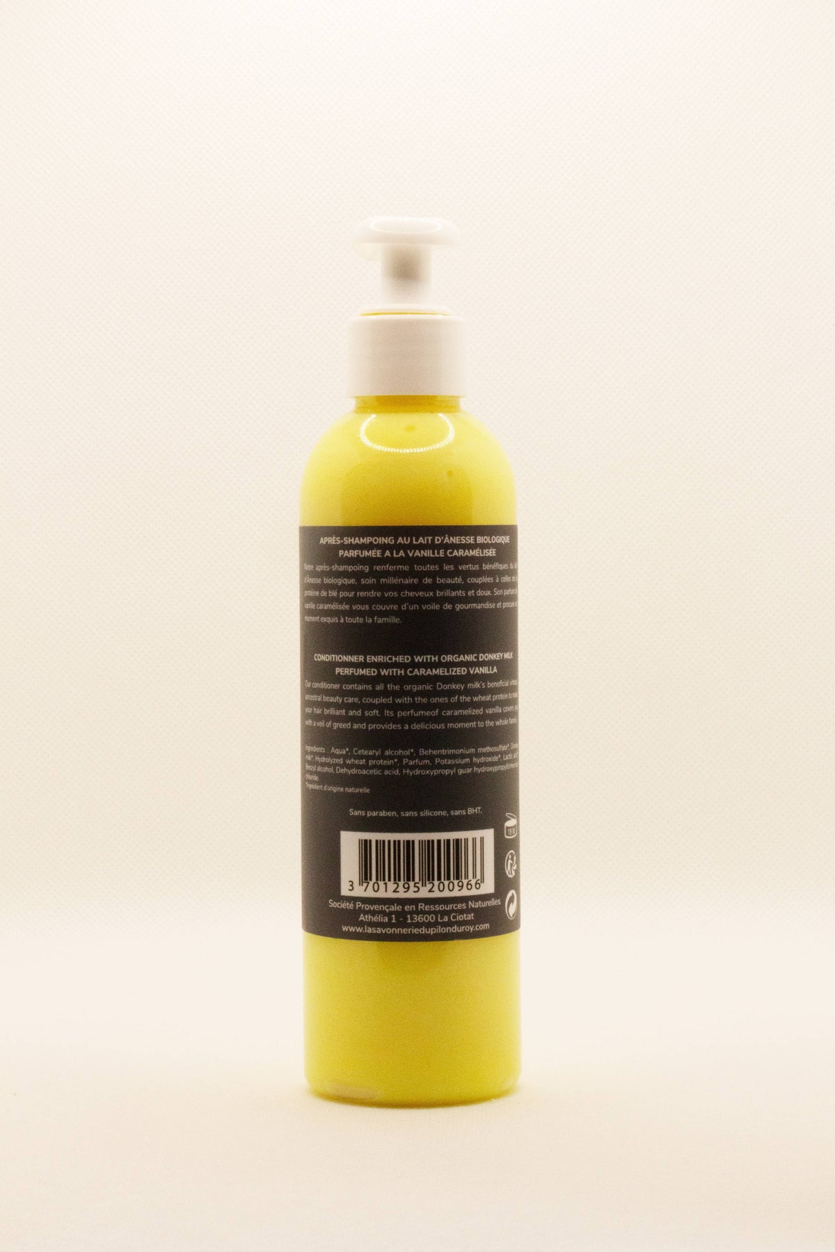 Après-shampoing au lait d’ânesse 250 ml