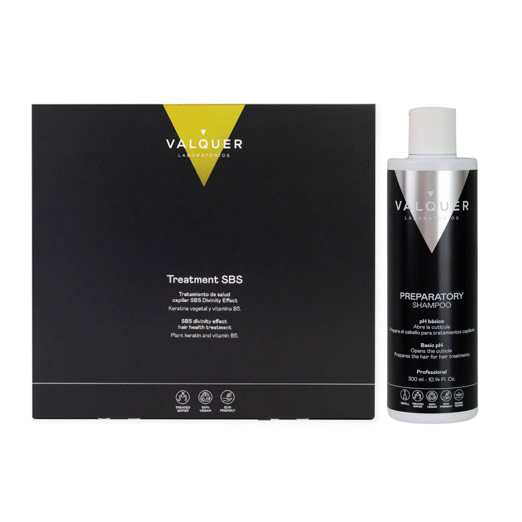 Pack de traitement capillaire SBS avec shampooing préparatoire