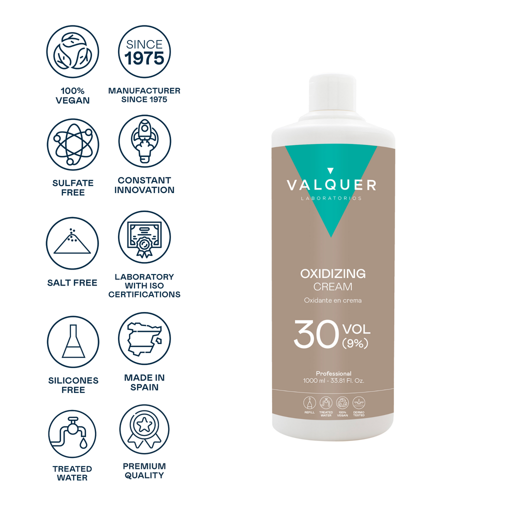 Crème oxydante 30 vol (9 %) - 1000 ml