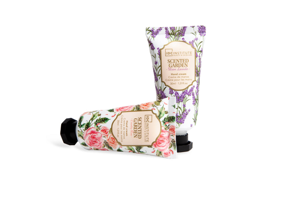 Crème pour les mains Idc Institute Beauty Flowers 30 ml