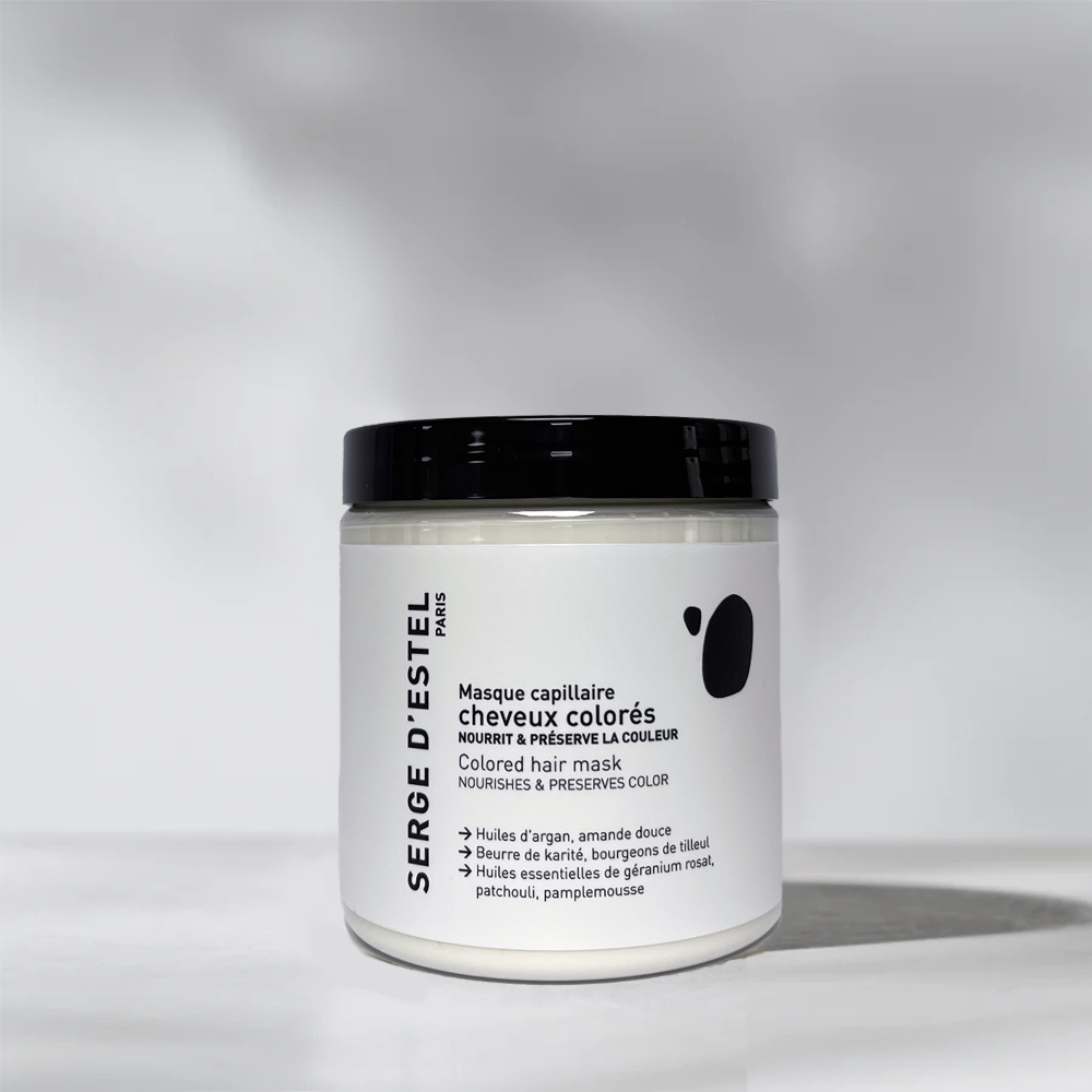 Masque cheveux colorés 250g  98,90% Natural Origin - Vegan