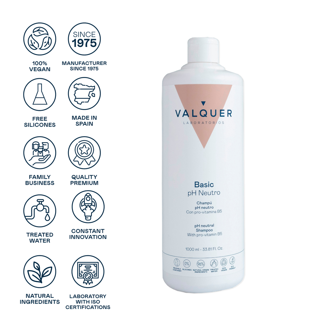 Shampoing au pH neutre - 1000 ml
