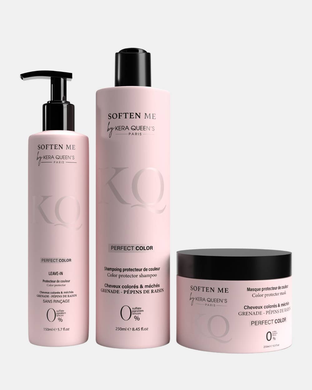Gamme Perfect Color - Shampoing + Masque + Leave in
