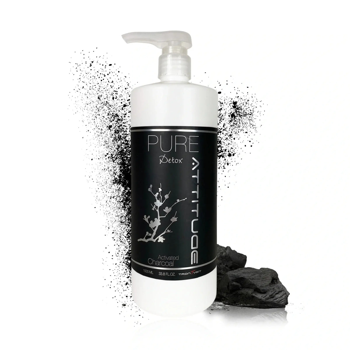 Shampoing PURE Detox ATTITUDE au charbon actif - Soin innovant pour cheveux