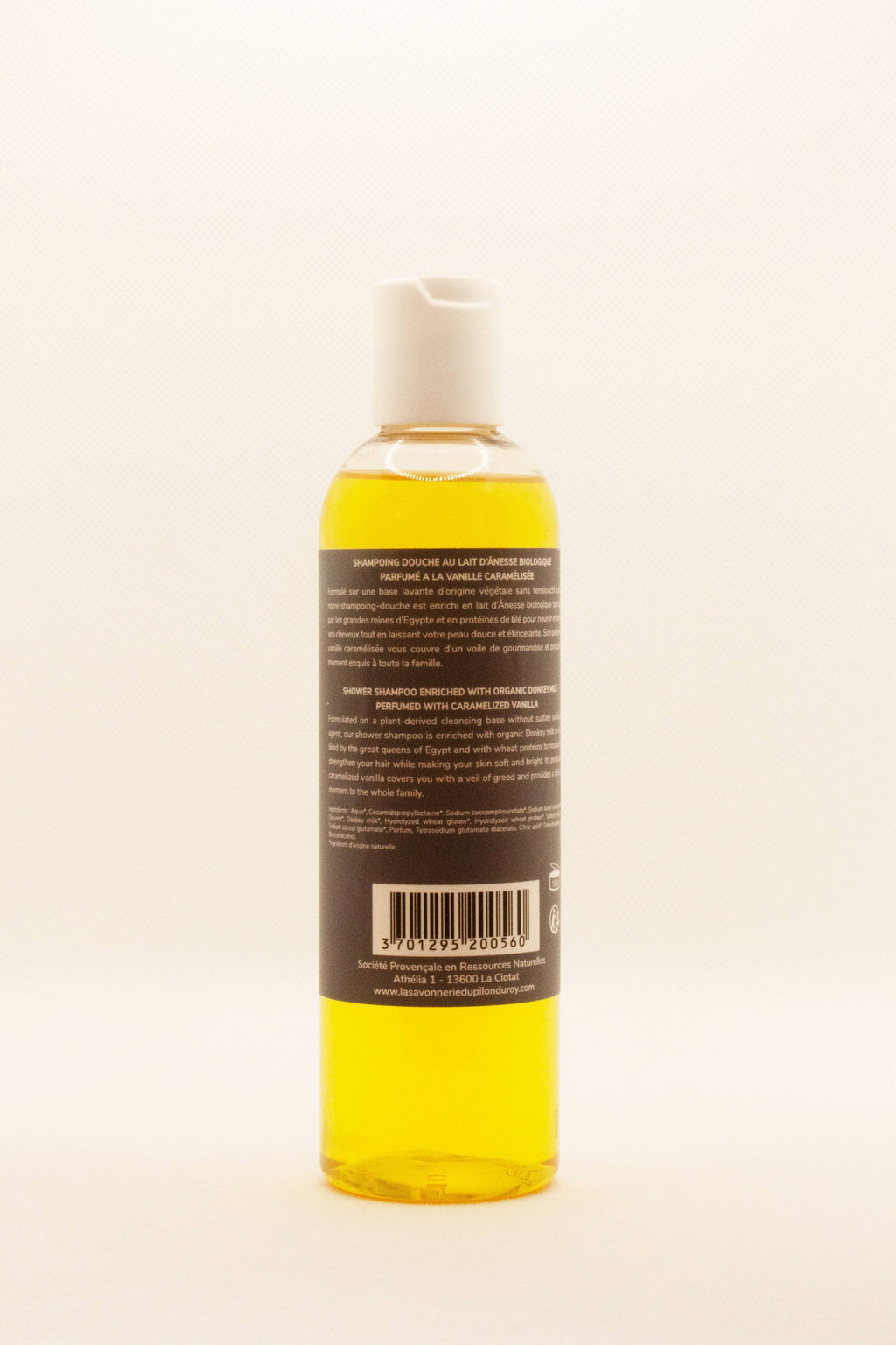 Shampoing-douche au lait d’ânesse bio 250 ml