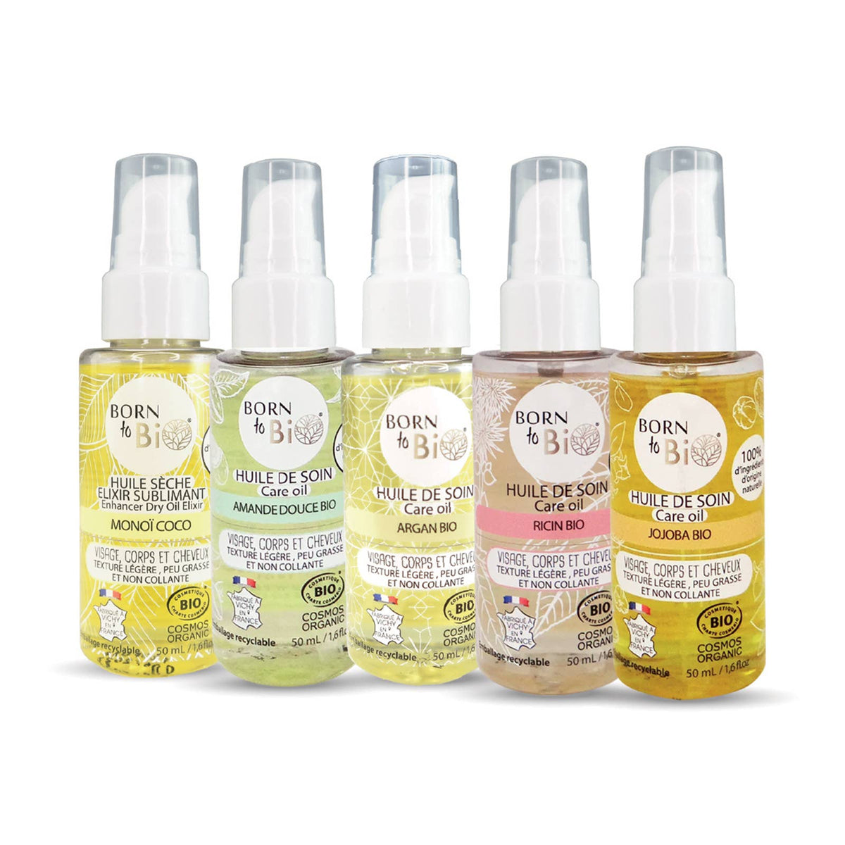 Huile de soin Argan Bio Cosmos Organic  - Born to Bio 50mL