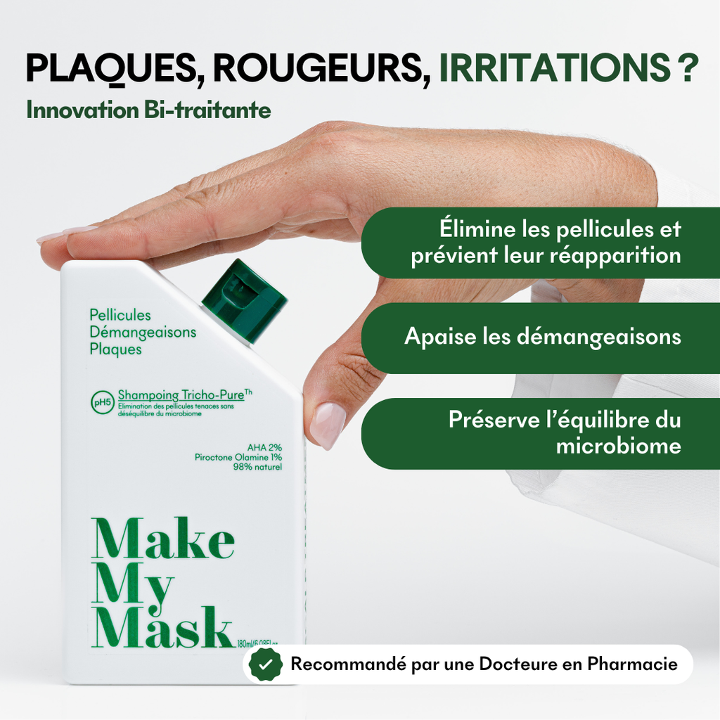 Shampoing Anti-pelliculaire & Démangeaisons Tricho-Pure