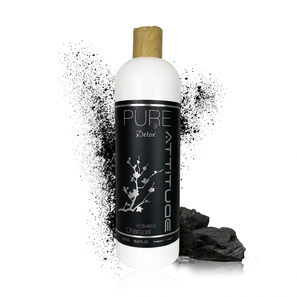 Shampoing PURE Detox ATTITUDE au charbon actif - Soin innovant pour cheveux