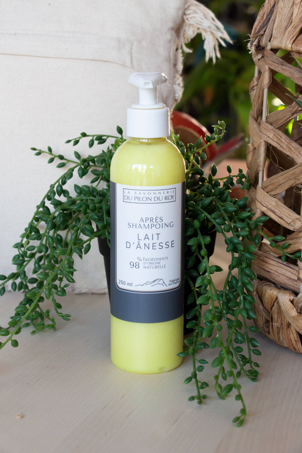 Après-shampoing au lait d’ânesse 250 ml