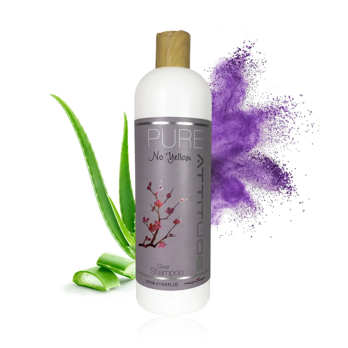 Shampoing PURE No Yellow ATTITUDE - Shampooing cheveux 100% vegan