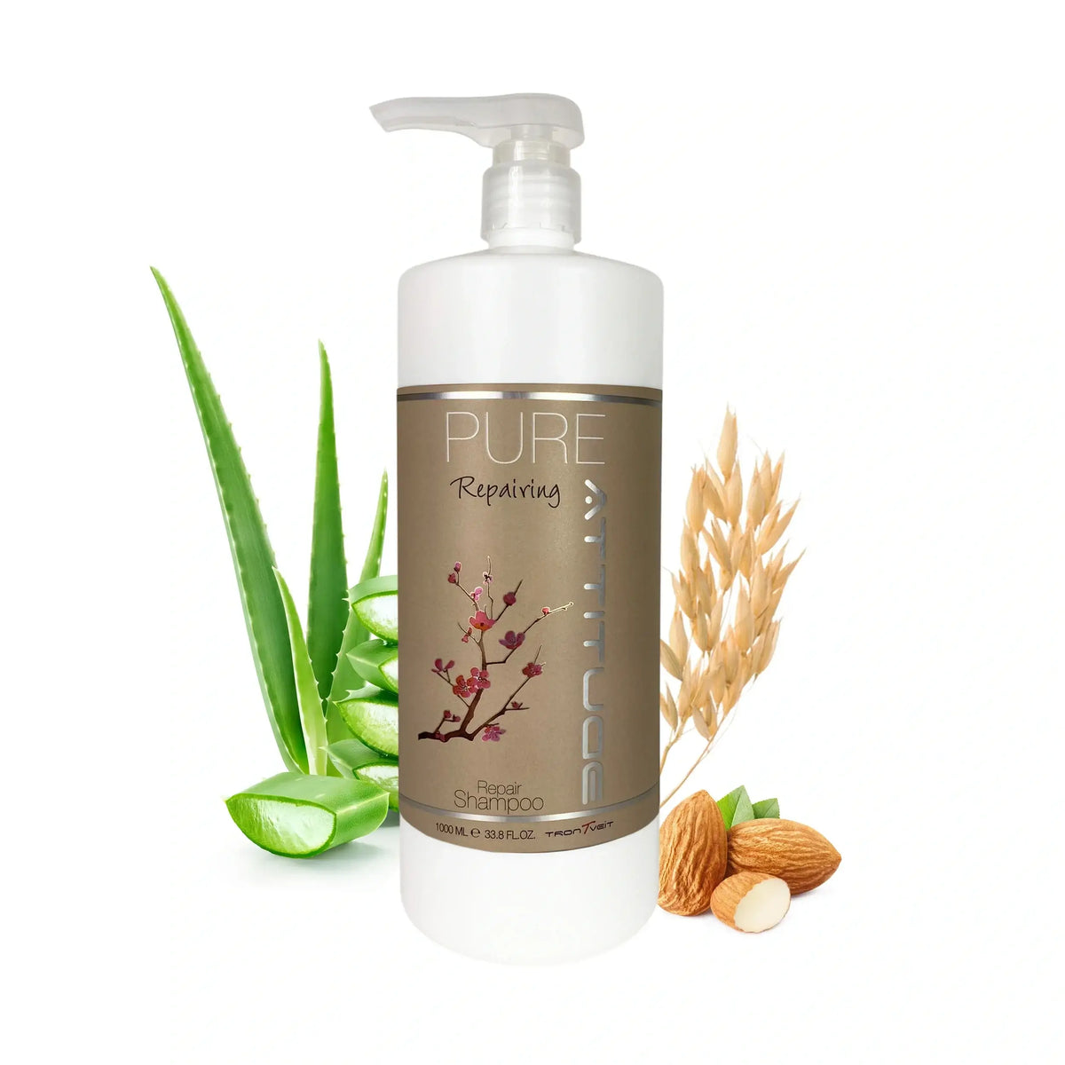 Shampooing PURE Repairing ATTITUDE - Pour cheveux abîmés et fragilisés