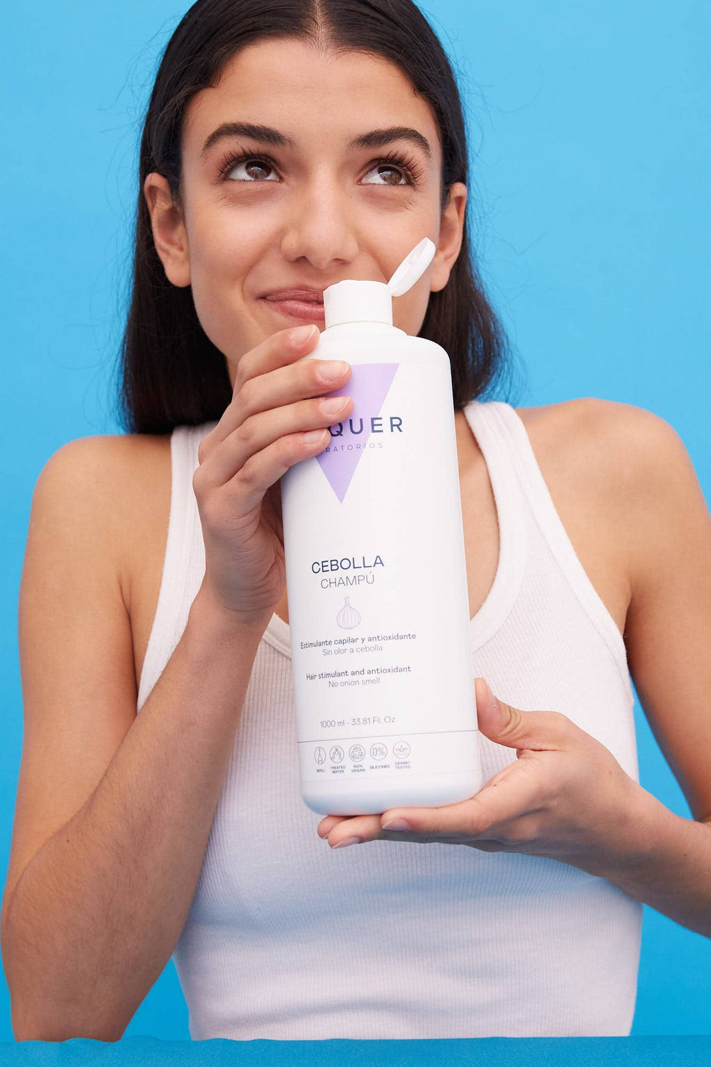Shampooing stimulant extrait d'oignon tous types de cheveux 1000 ml