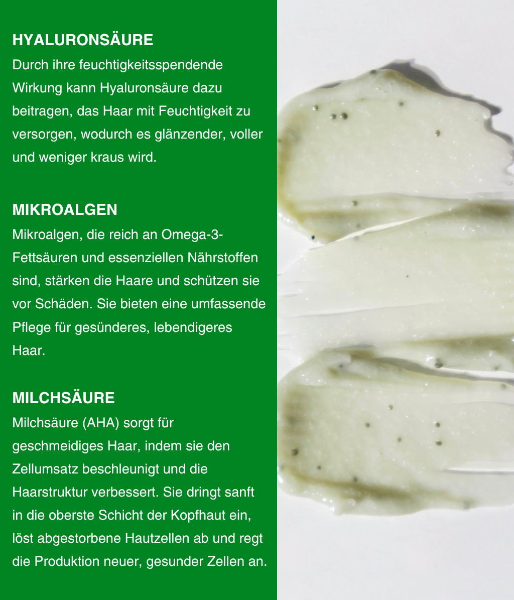 Pomélo+Co. Shampooing gommant au matcha volumateur