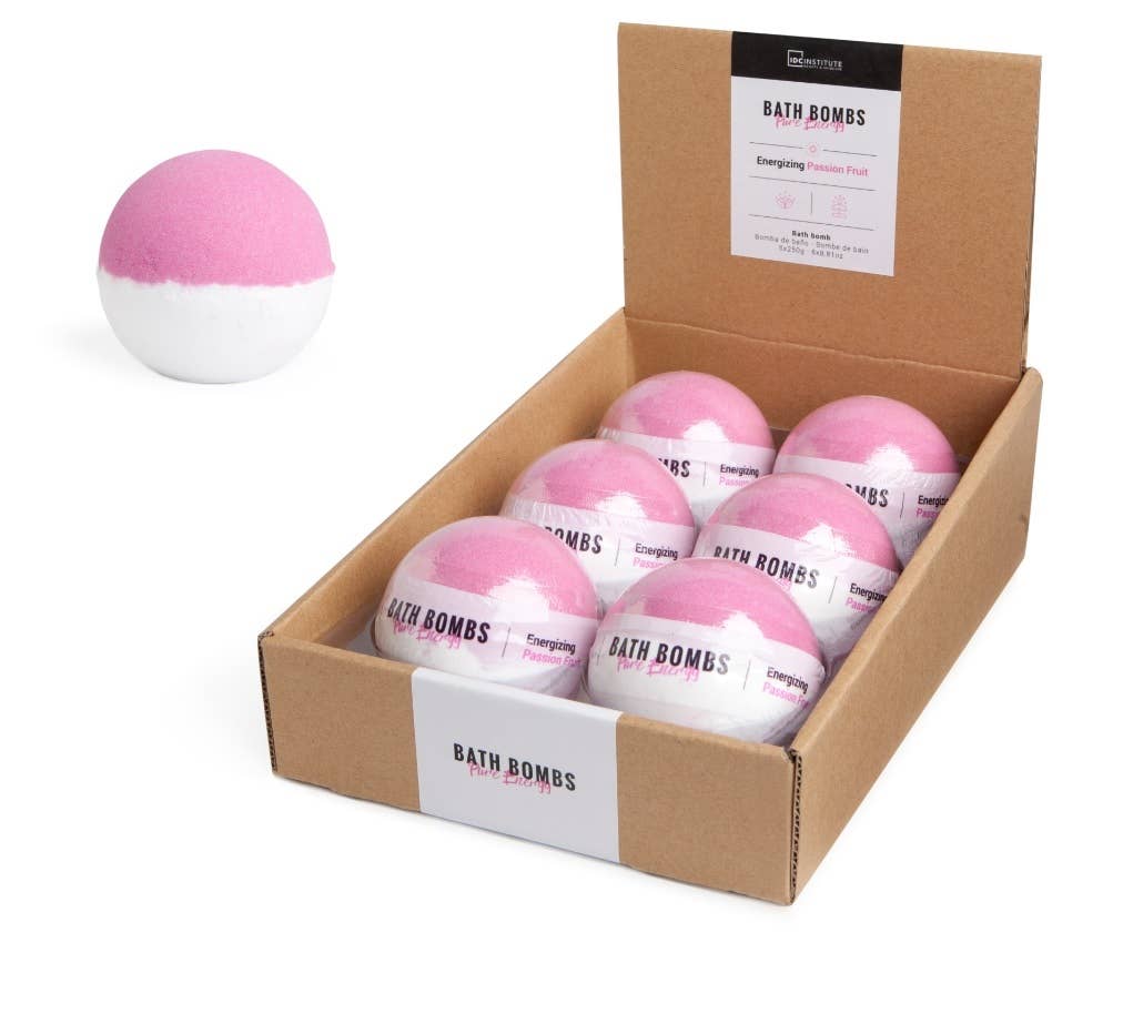 Bombes de bain Idc Institute Pure Energy Passion Fruit