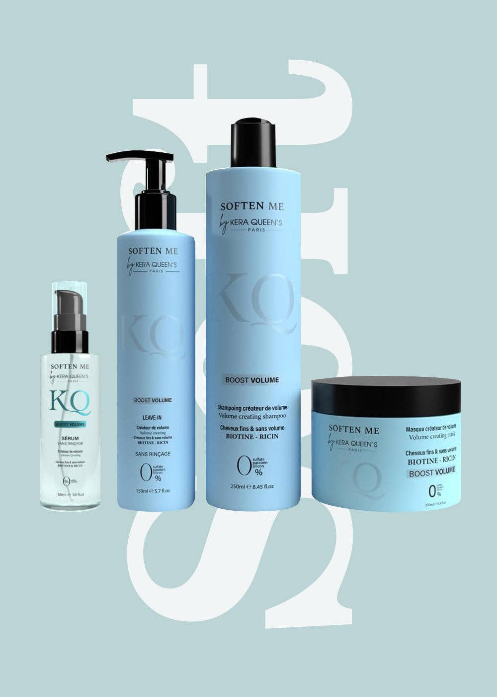 Gamme Soften me - Boost volume