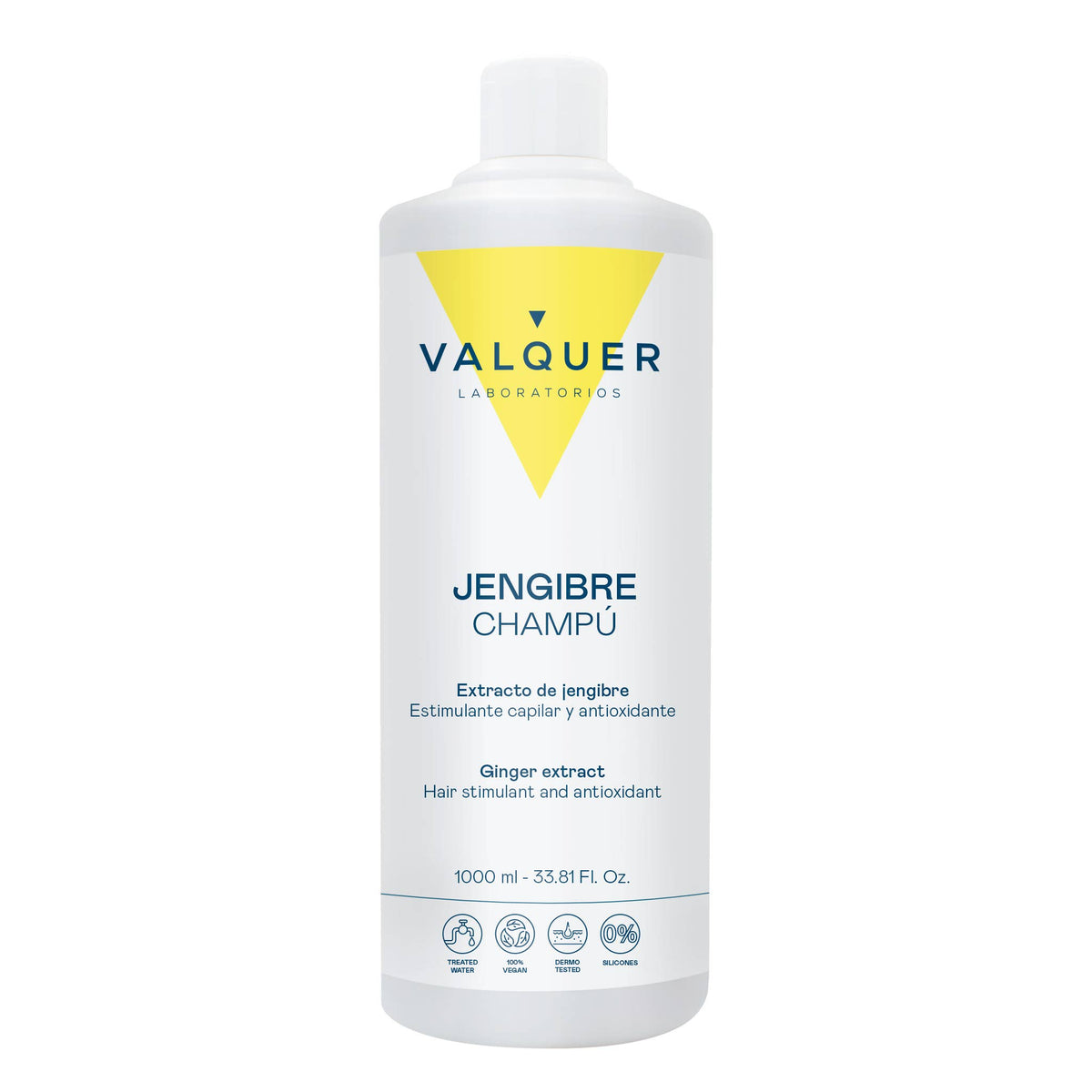 Shampoing Gingembre – Force et Vitalité 1000 ml