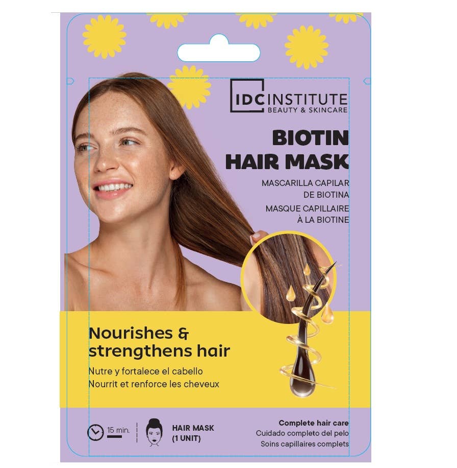 Masque capillaire à la biotine IDC Institute
