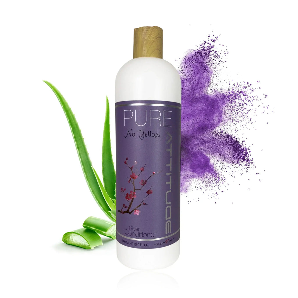 Après-shampoing PURE No Yellow ATTITUDE - Soin pour cheveux