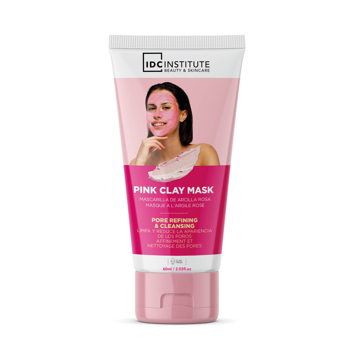 IDC INSTITUTE Masque à l’argile rose 60 ml