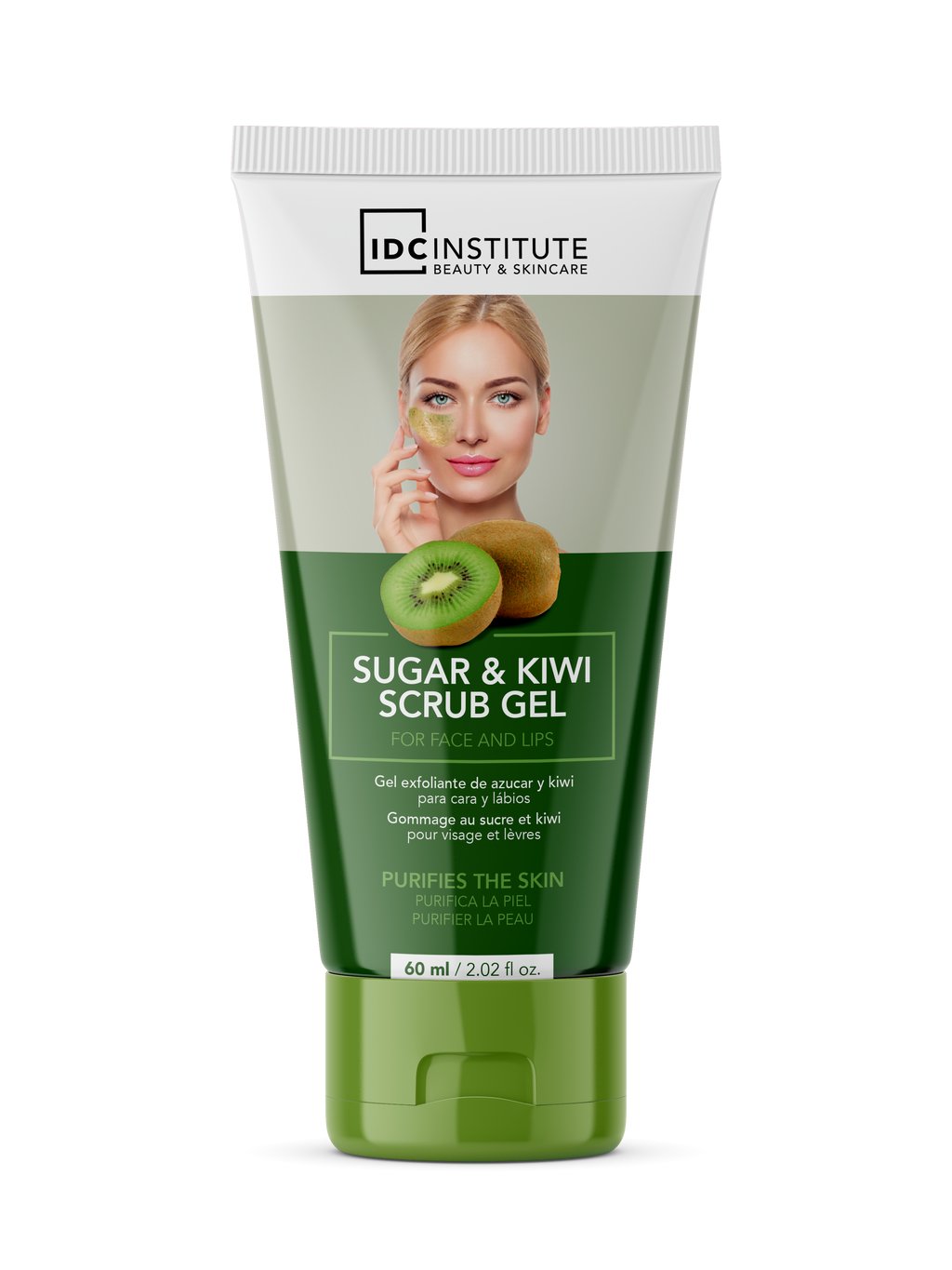 Gel exfoliant au sucre et au kiwi Idc Institute 60 ml