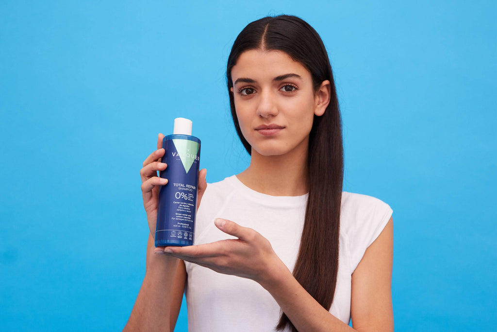 Shampooing Réparation Totale 0 % Cheveux Abîmés - 400 ml
