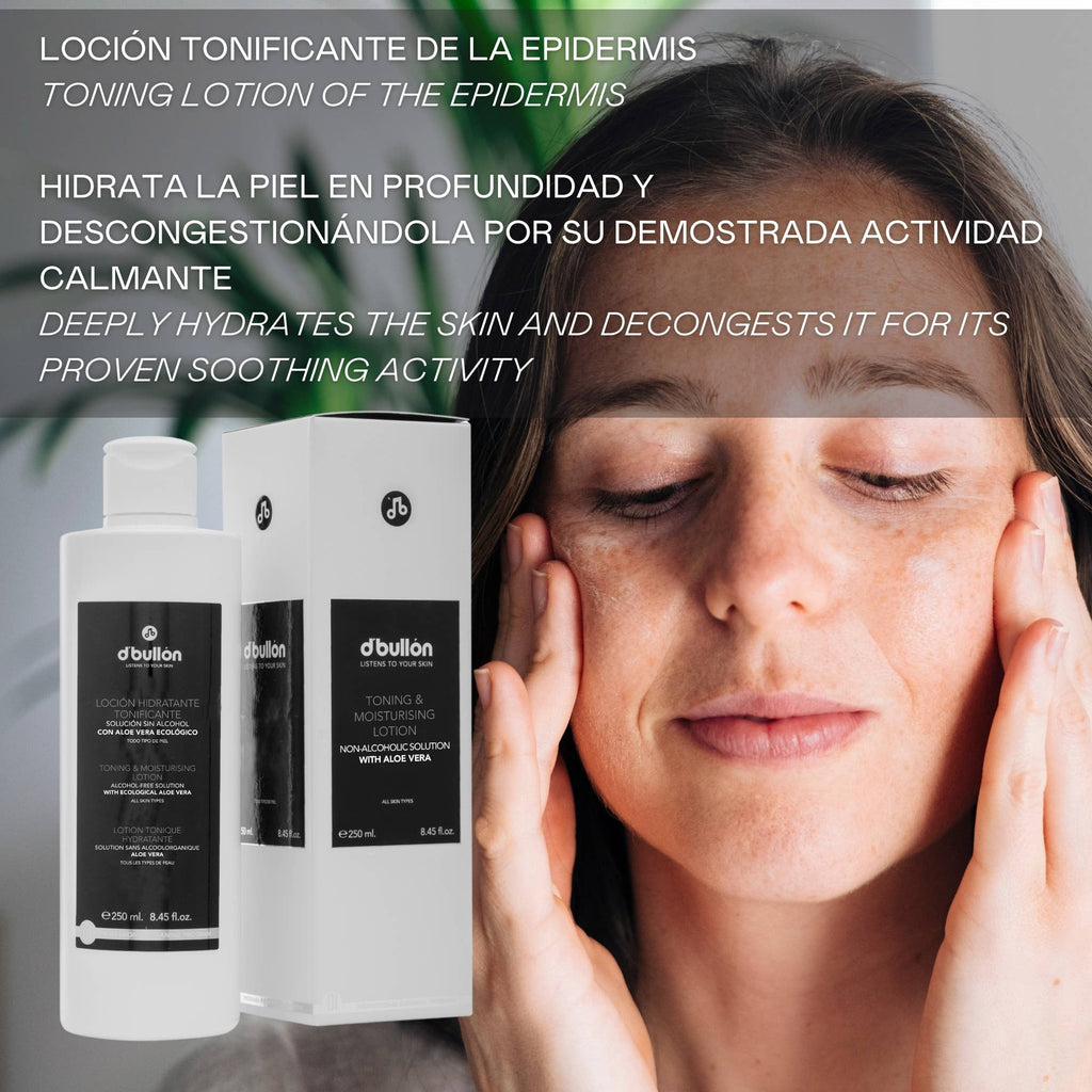 Lotion tonifiante hydratante pour le visage - 250 ml