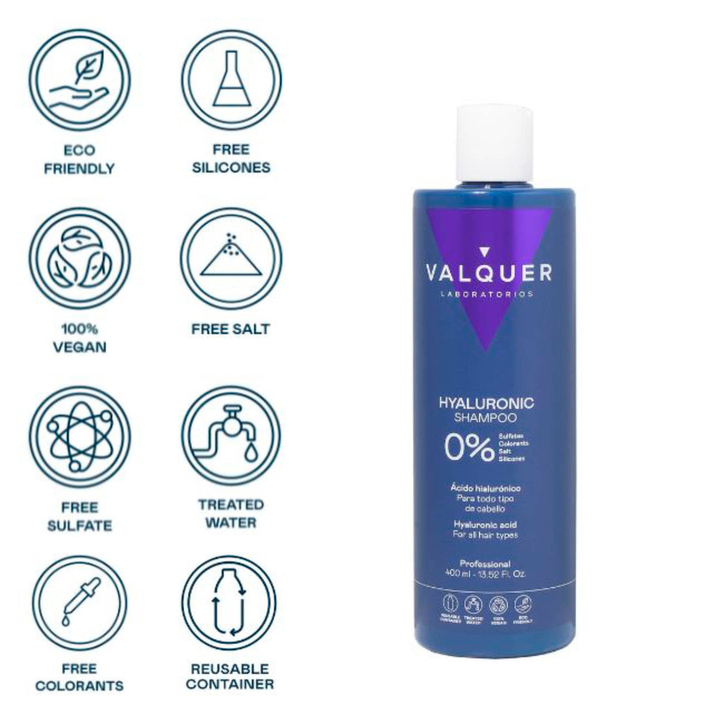 Pack shampooing et masque Acide Hyaluronique 400 ml + 275 ml