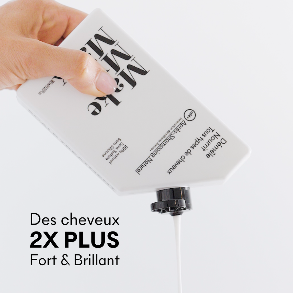 Après-shampoing Naturel MakeMyMask sans sulfate ni silicone