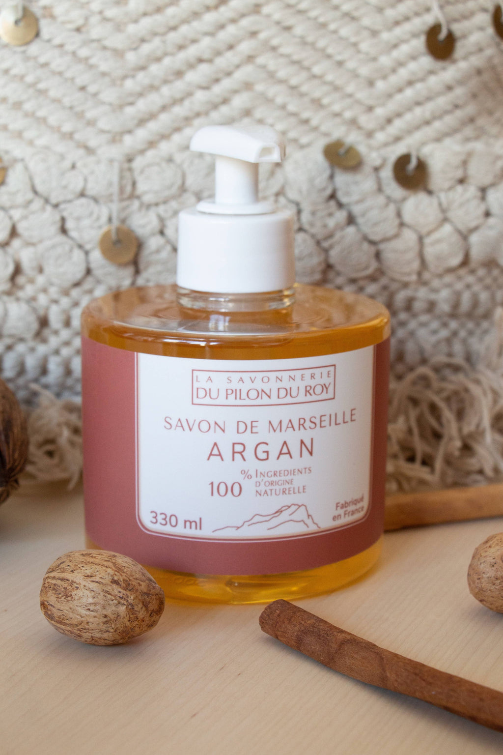 Savon liquide de Marseille à l'huile d'Argan Bio 330 ml