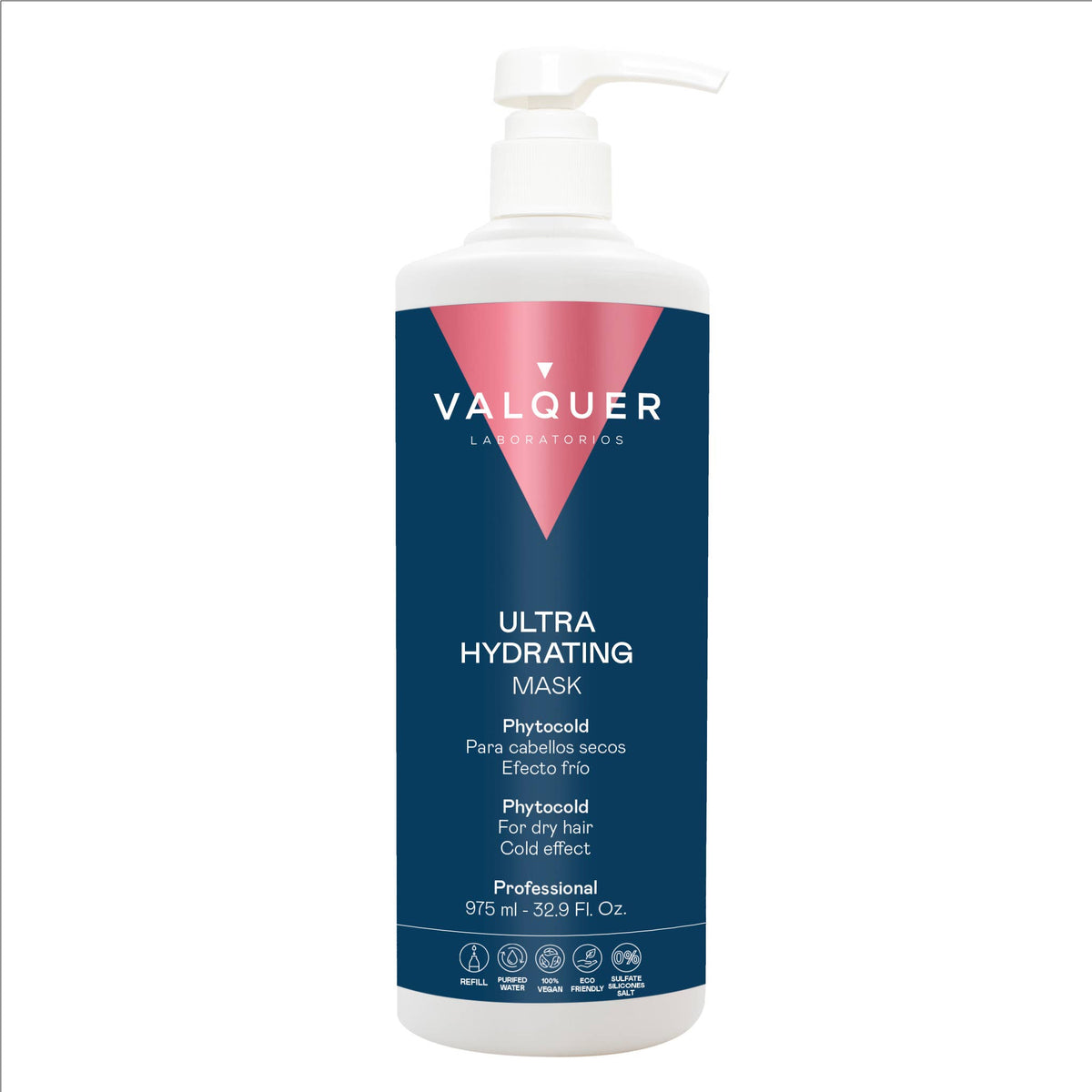 Masque ultra hydratant 0 % pour cheveux secs 975 ml
