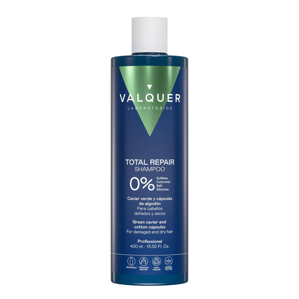 Shampooing Réparation Totale 0 % Cheveux Abîmés - 400 ml
