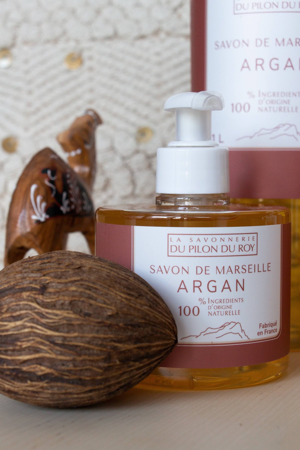 Savon liquide de Marseille à l'huile d'Argan Bio 330 ml