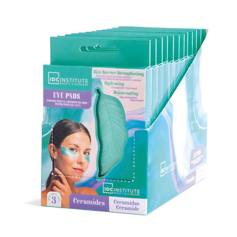 IDC Institute Patchs pour les yeux aux céramides, lot de 3