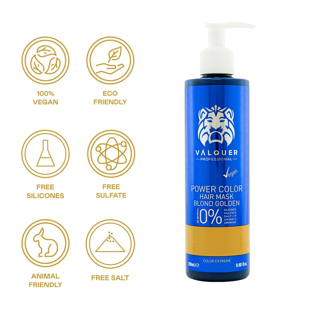 Masque de couleur blond doré puissant - 275 ml