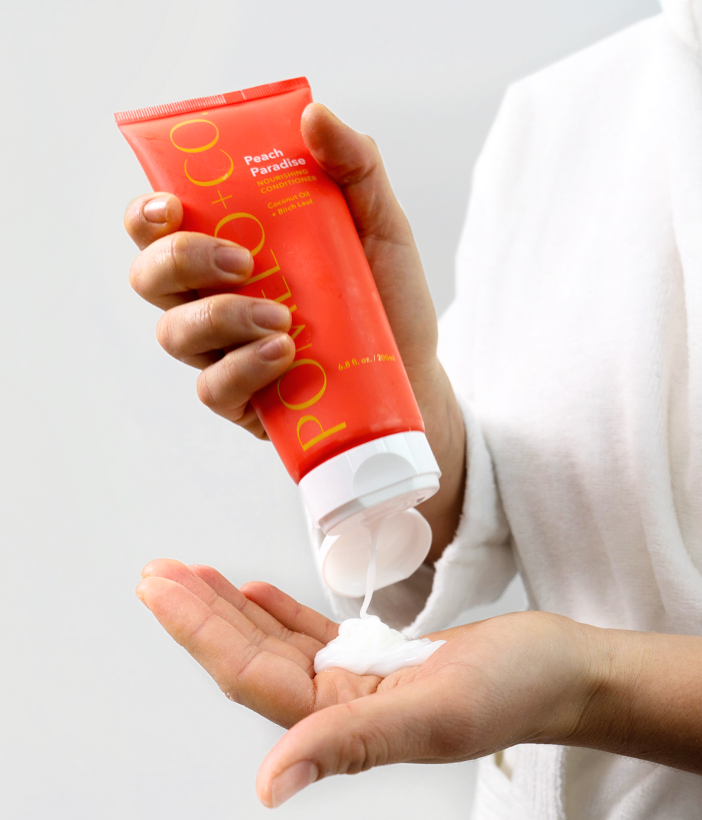Après-shampoing hydratant Peach Paradise