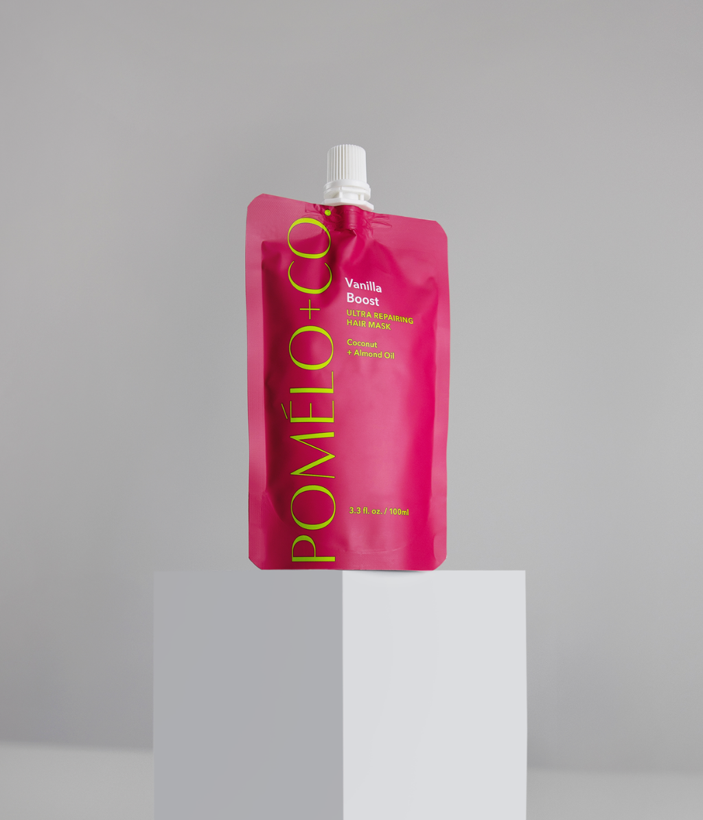 Masque réparateur Vanilla Boost avant shampoing