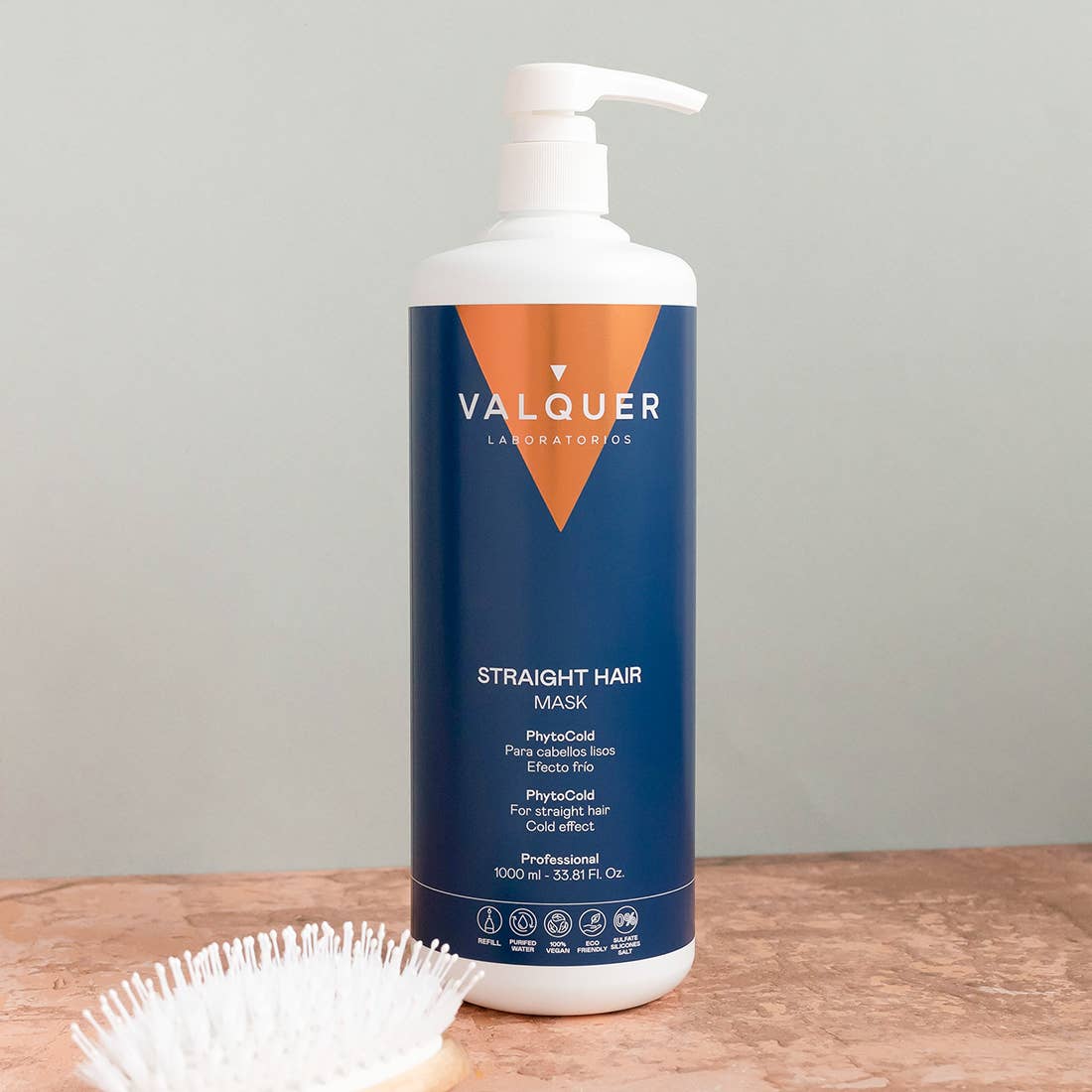 Pack Cheveux Lisses Shampooing + Masque Glacial 1000+975ml
