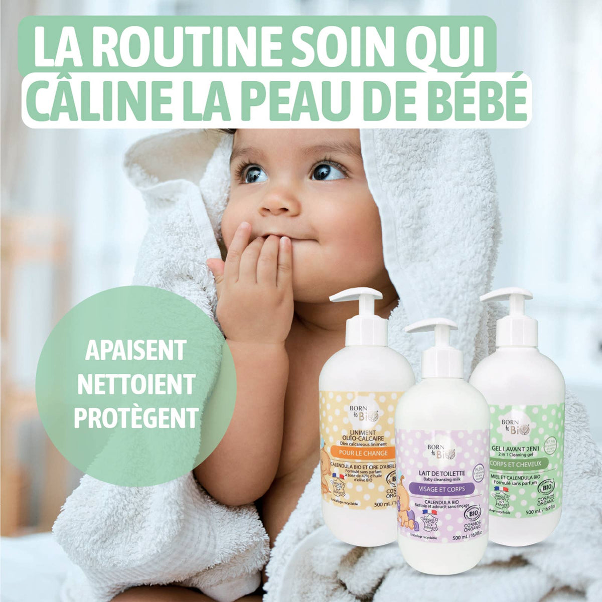 LINIMENT OLEO-CALCAIRE -  500 ML - POUR LE CHANGE