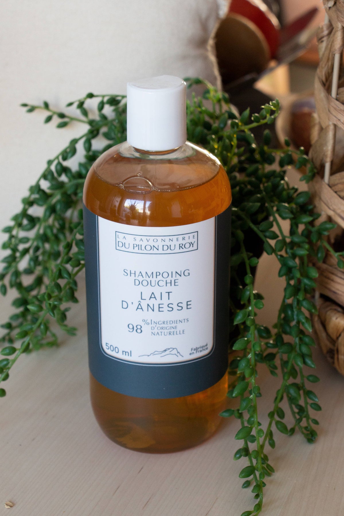 Shampoing et gel douche 2-en-1 au lait d’ânesse 500 ml