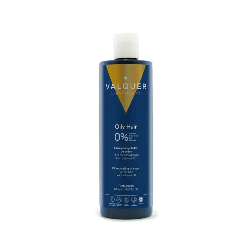 Shampoo pour Cheveux Gras - 0% Sans Sulfates - 400 ml